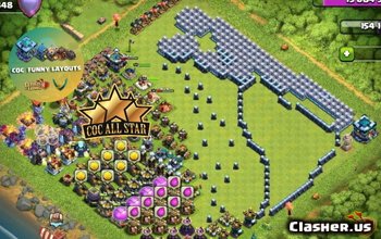 TH13 Clash of Clans Base Layouts: Fun & Progress Maps #3618