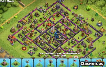 TH12 Clash of Clans Base Layouts | Town Hall 12 Maps & Links #3643