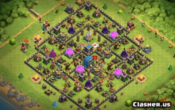 TH12 Clash of Clans Base Layouts - War & Trophy Maps #3681