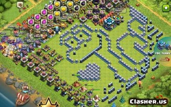 TH13 Clash of Clans Base Layouts: Fun & Progress Maps #3736