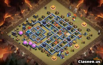 Aspecte și hărți de bază TH13 Clash of Clans - v595 #3745