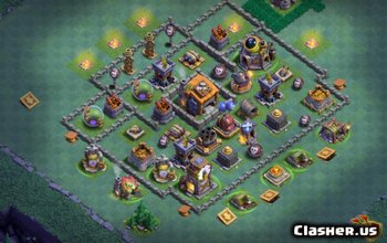 Лучшие макеты баз Builder Hall 7 для Clash of Clans v31 #3754