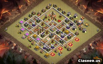 Clash of Clans TH11 Base Layouts & Maps - War & Trophy #3766