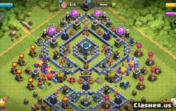 TH13 Clash of Clans Base Layouts & Maps | War, Trophy, CWL #3805