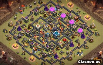 TH13 Farming Base Layouts for Clash of Clans - v623 #3815