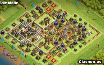 TH11 Clash of Clans Base Layouts: War & Trophy Maps #3828