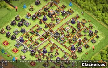 Clash of Clans TH11-basisindelingen: oorlog- en trofeekaarten #3999