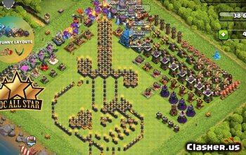 TH12 Clash of Clans Baslayout: Fun & Progress Maps #4028