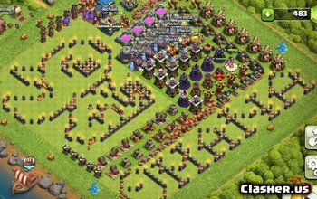 Clash of Clans TH12 Base Layouts - Fun & Progress Maps #4043