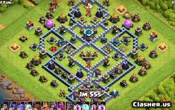 TH13 Clash of Clans Base Layouts - War, Trophy & Maps #4105