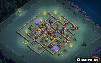 Beste BH9-Basislayouts für Clash of Clans – v50-Karten #4143