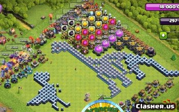 TH13 Clash of Clans Base Layouts: Fun & Progress Maps #4146