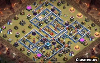 [Town Hall 13] TH13 War/Trophy/CWL base #976 [With Link] [4-2020] - War ...