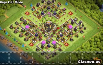 Clash of Clans Town Hall 11 Basisindelingen en kaarten #4325