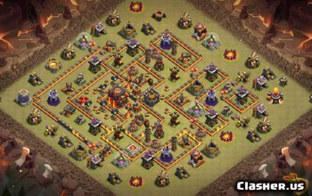 Best Clash of Clans Town Hall 10 Base Layouts & Links #4354