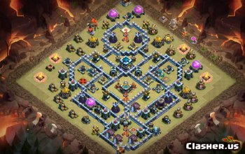 Top Town Hall 13 Base Layouts for Clash of Clans #4445