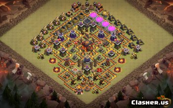 Clash of Clans TH10 Base Layouts: Farming, War & Trophy Maps #4515