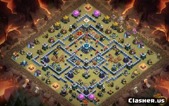 Clash of Clans Town Hall 13 Basisindelingen en kaarten #4543