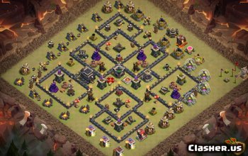 Town Hall 12 Th12 War Trophy Base 595 With Link 6 2020 War Base Clash Of Clans Clasher Us