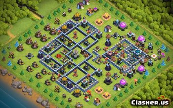 Clash of Clans Town Hall 13 Base Layouts & Maps #4604