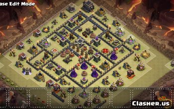 Clash of Clans Town Hall 9 Base Layouts & Maps #4650