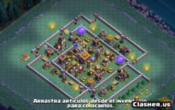 Clash of Clans Builder Halle 9 Basislayouts und Karten #4664