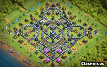 Clash of Clans Town Hall 13 Base Layouts & Maps #4665