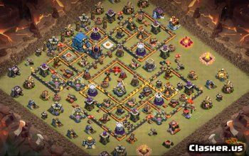 Базовые макеты Clash of Clans TH12: карты и ссылки № 4698