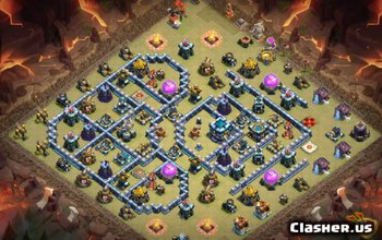 Clash of Clans Town Hall 13 Basisindelingen en kaarten #4718