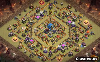 Clash of Clans TH12-basisindelingen: landbouw-, oorlog- en trofeekaarten #4720