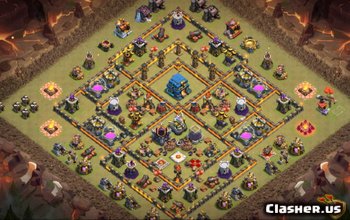 Clash of Clans Town Hall 12 Basisindelingen en kaarten #4725