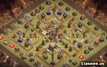 Clash of Clans TH11-basisindelingen: oorlog-, trofee- en thuiskaarten #4729