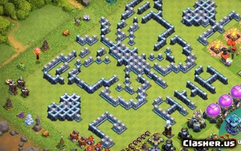 Clash of Clans TH13 Baslayouts: Fun & Progress Maps #4734