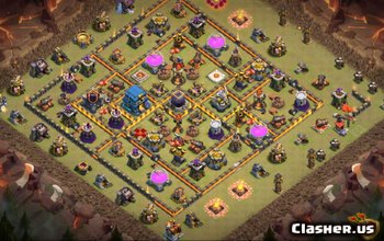 Top CoC Town Hall 12 Базовые макеты и карты для фермерства и трофеев № 4801