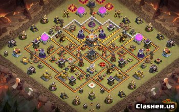 Top Clash of Clans TH11-basislay-outs en kaarten voor 2023 #4809