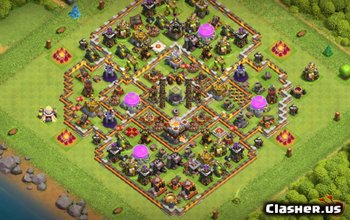 CoC Town Hall 11 Base Layouts: War, Trophy & Farming Maps #4873