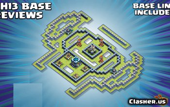 CoC Town Hall 13 Base Layouts: War, Trophy & Home Maps #4918