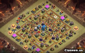 Лучшие базовые макеты ратуши 12 для CoC — копия и ссылка № 4969