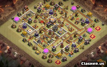 CoC Town Hall 11 Base Layouts: War, Trophy & Home Maps #5099