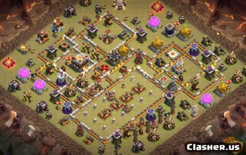 Top Town Hall 11 CoC Base Layouts & Maps for War & Trophies #5105