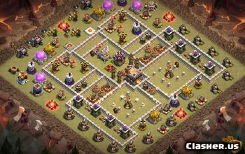 CoC Town Hall 11 Base Layouts: War, Trophy & Home Maps #5140