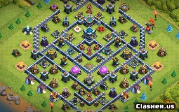 Clash of Clans Town Hall 13 Base Layouts & Maps #5186