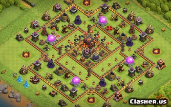 CoC Town Hall 10: Base Layouts for Farming & Trophies #5209