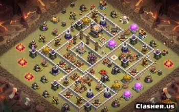 CoC Town Hall 11 Base Layouts: Home, War & Trophy Maps #5237
