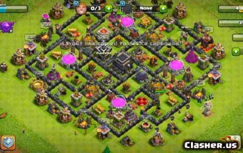 Clash of Clans Town Hall 9 Base Layouts & Maps #5242