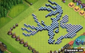 TH13 Roliga baslayouter och framstegskartor - CoC Reindeer #5252