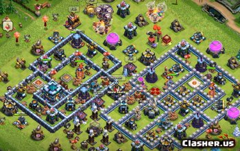 CoC Town Hall 13 Base Layouts: War, Trophy & Home Maps #5270