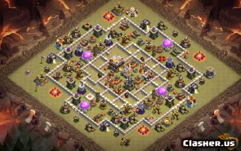 CoC Town Hall 11 Base Layouts: Home, War, Trophy & More #5316