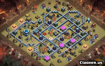Town Hall 13 Base Layouts: CoC Home, War & Trophy Maps #5366