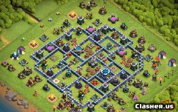 Best CoC Town Hall 13 Base Layouts & Maps - Copy Now! #5456